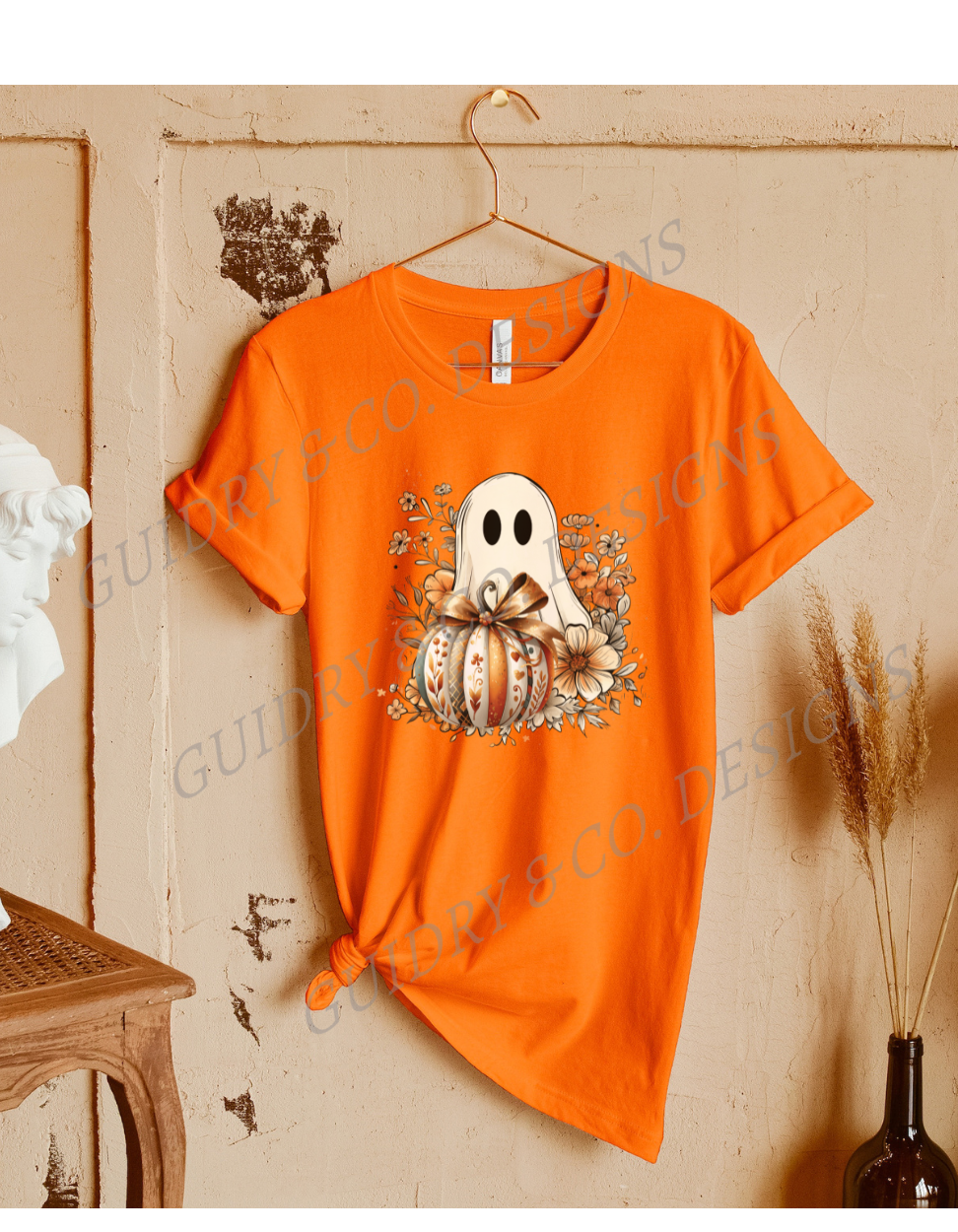 Ghost Pumpkin Floral (PREORDER)