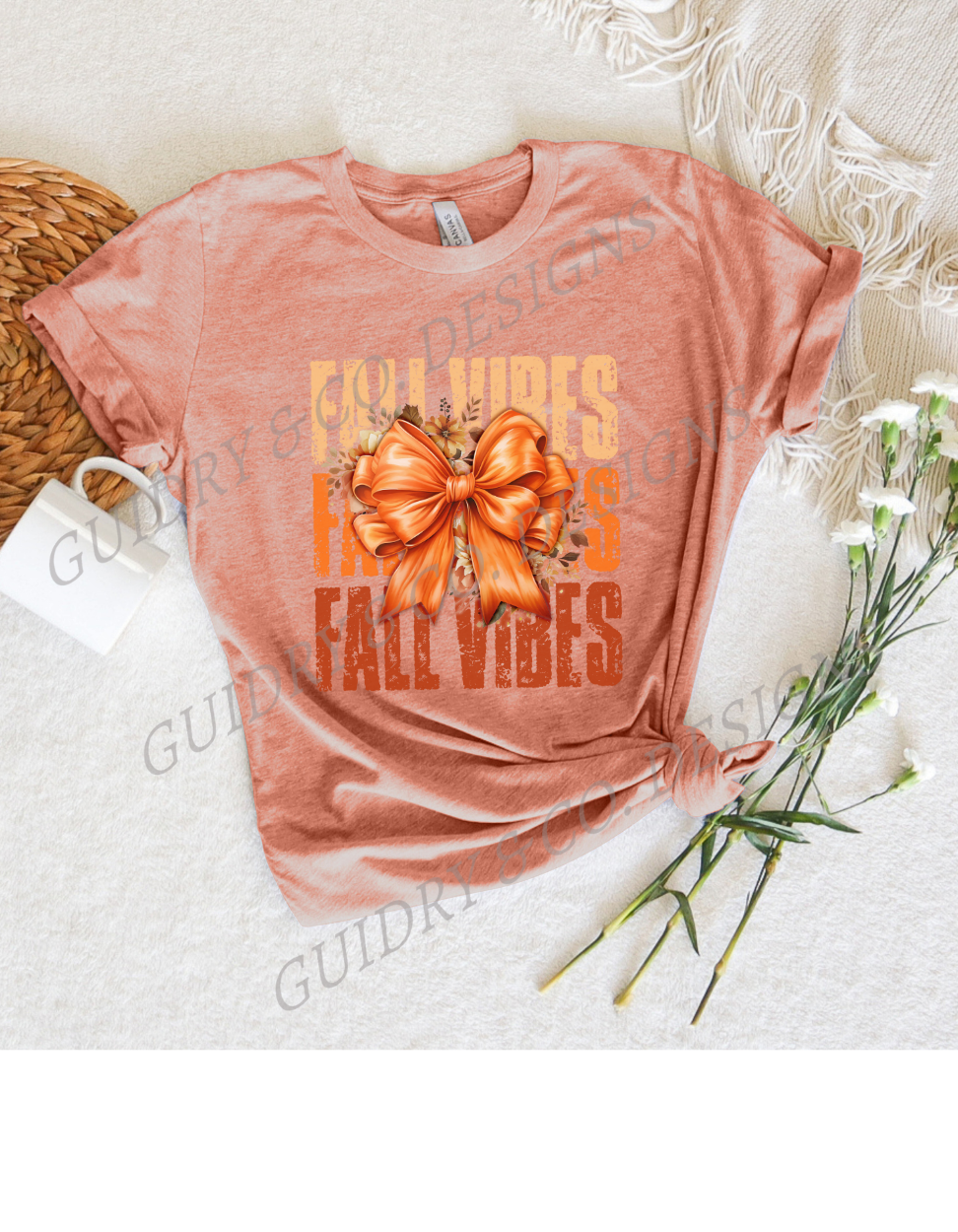 Fall Vibes Bow (Bella Canva)