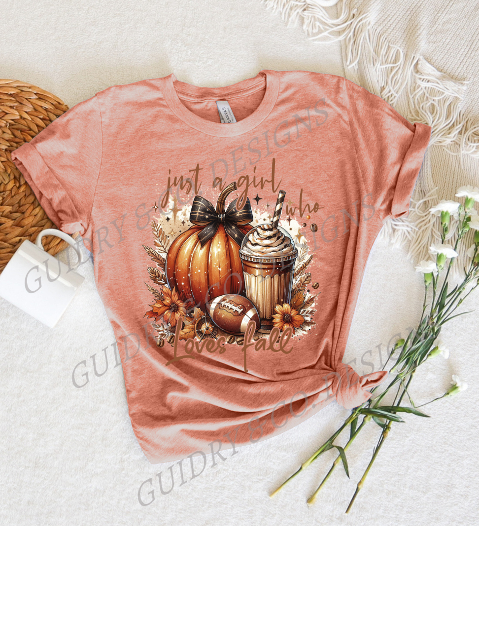 Just A Girl Who Loves Fall (Bella Canva)