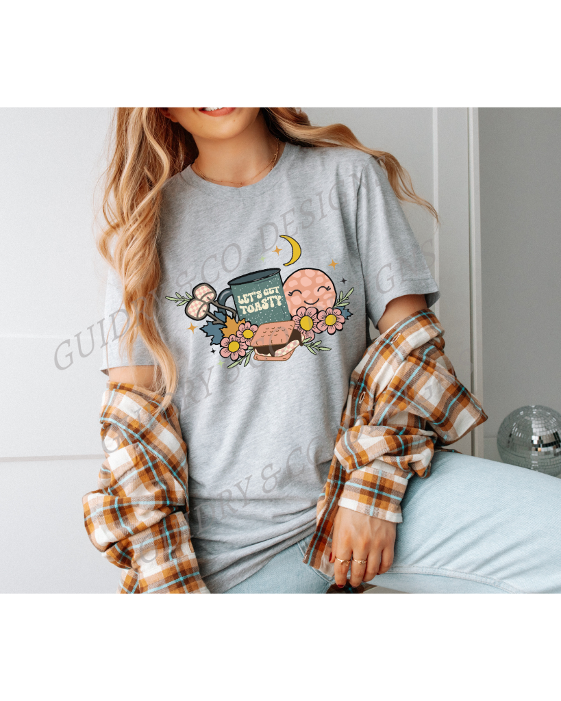 Let's Get Toasty Distressed