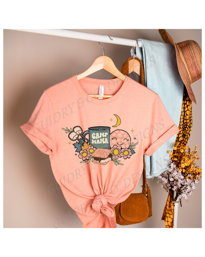 Camp Mama Distressed