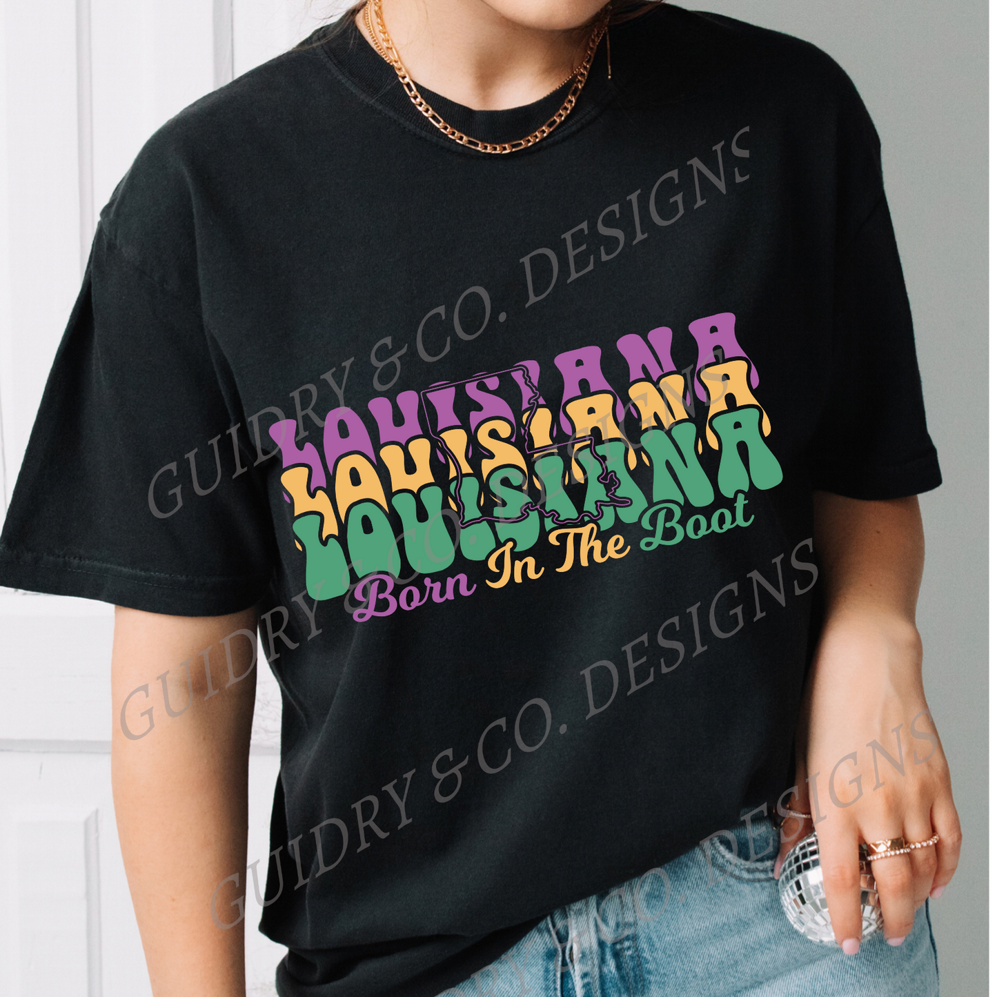 Louisiana Born In The Boot