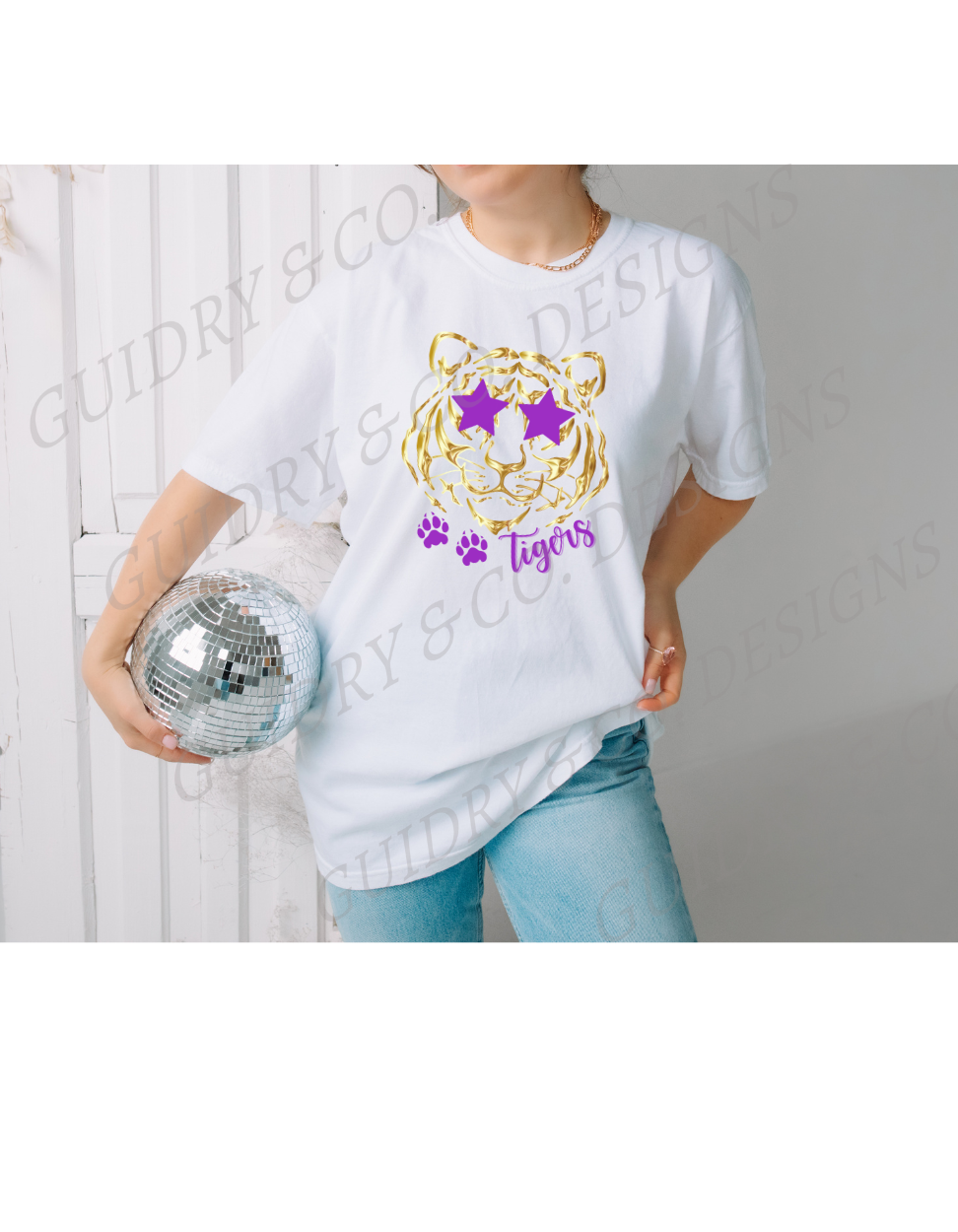 Gold Tiger Star Glasses (Color Comfort)