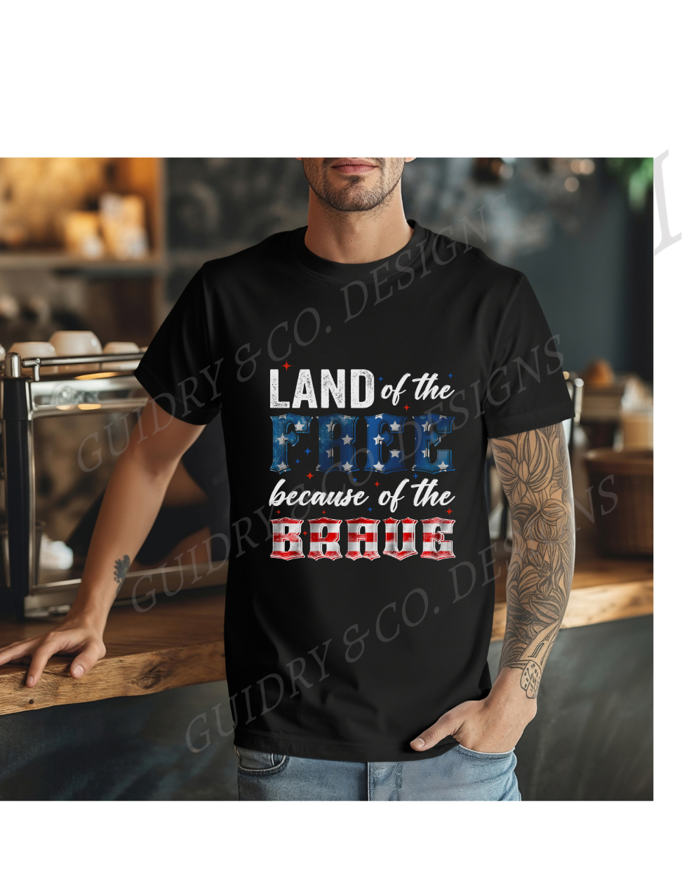 Land Of The Free Because Of The Brave