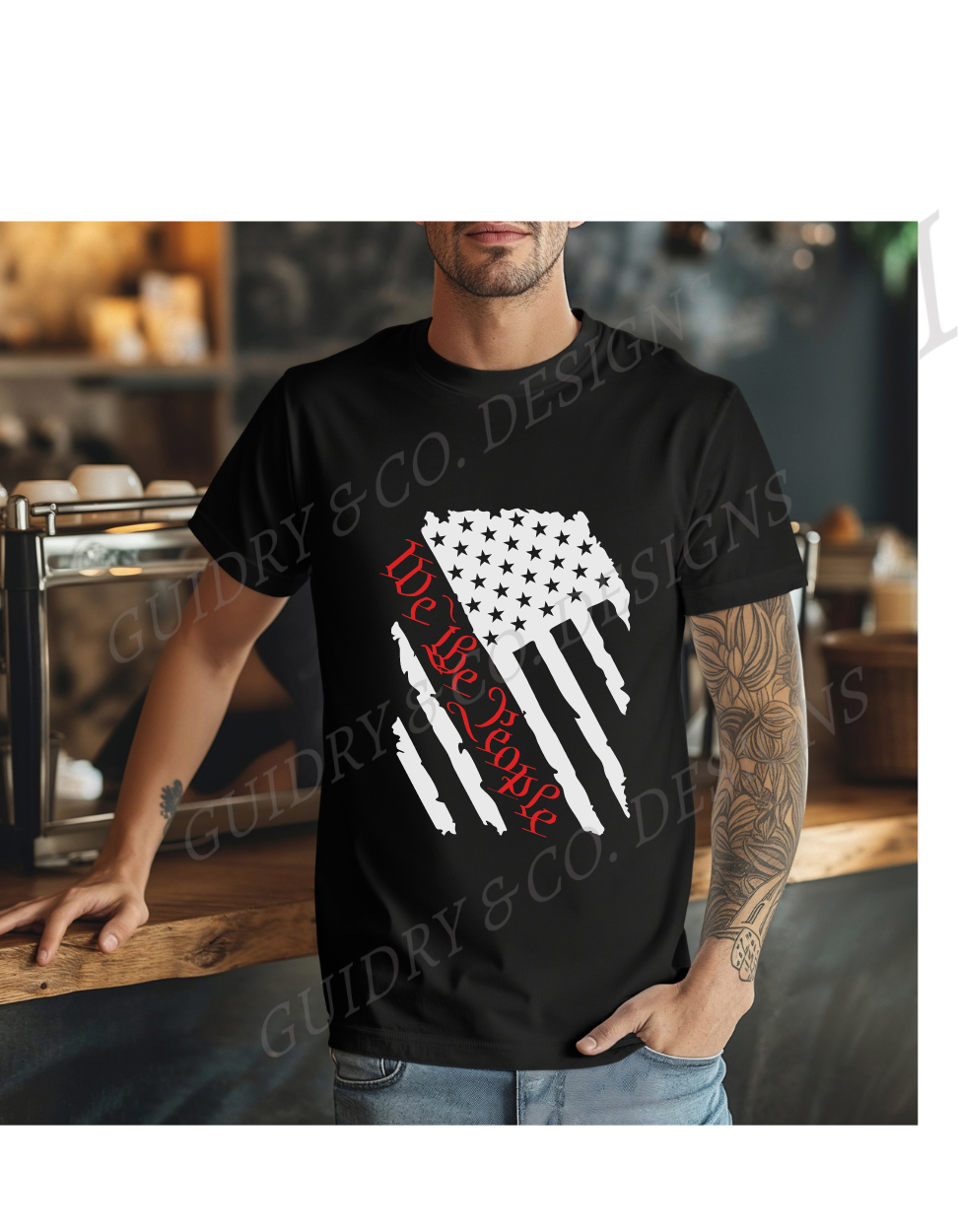 We The People Down Flag