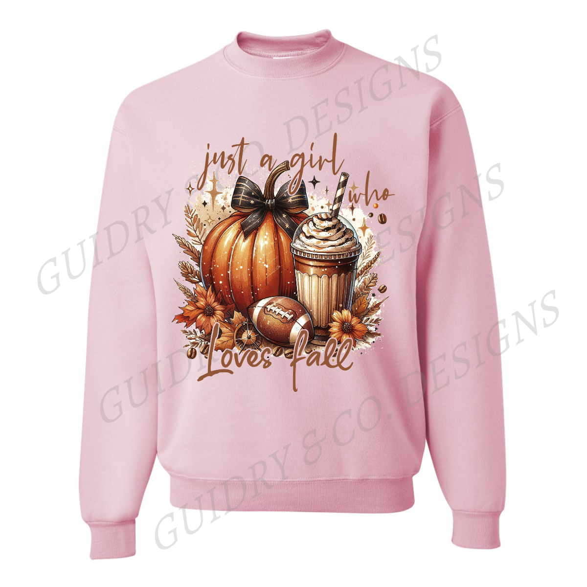 Just A Girl Who Loves Fall Sweatshirt