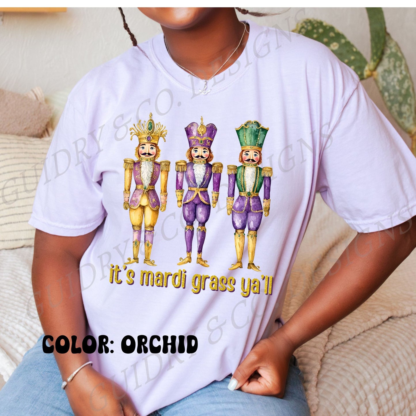 NUTCRACKERs Mardi Gras Tshirt women