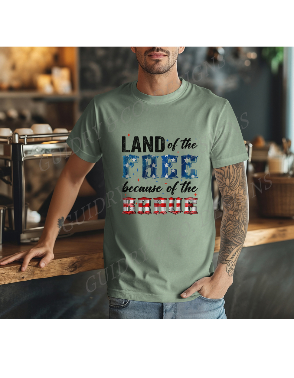 Land Of The Free Because Of The Brave