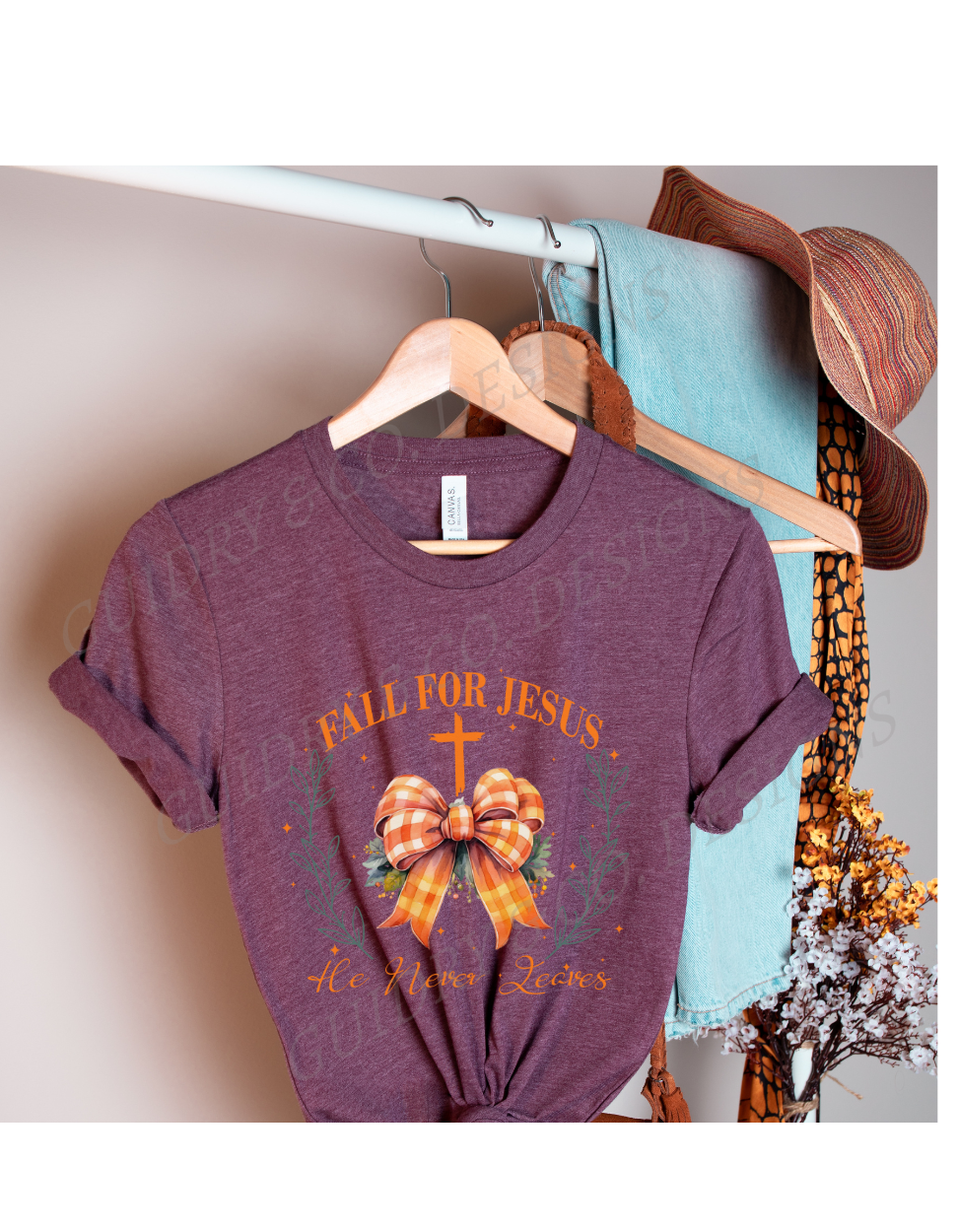 Fall For Jesus He Never Leaves (PREORDER)