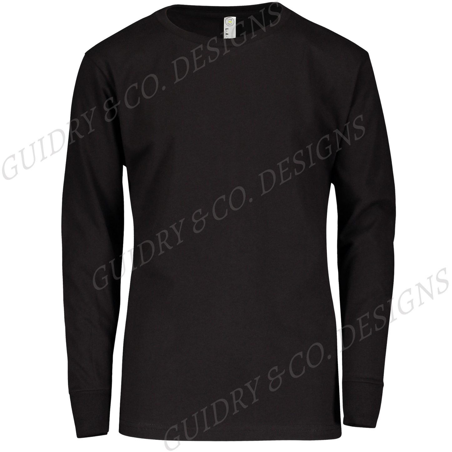 Youth Long Sleeve Pick PATCH During live then color shirt