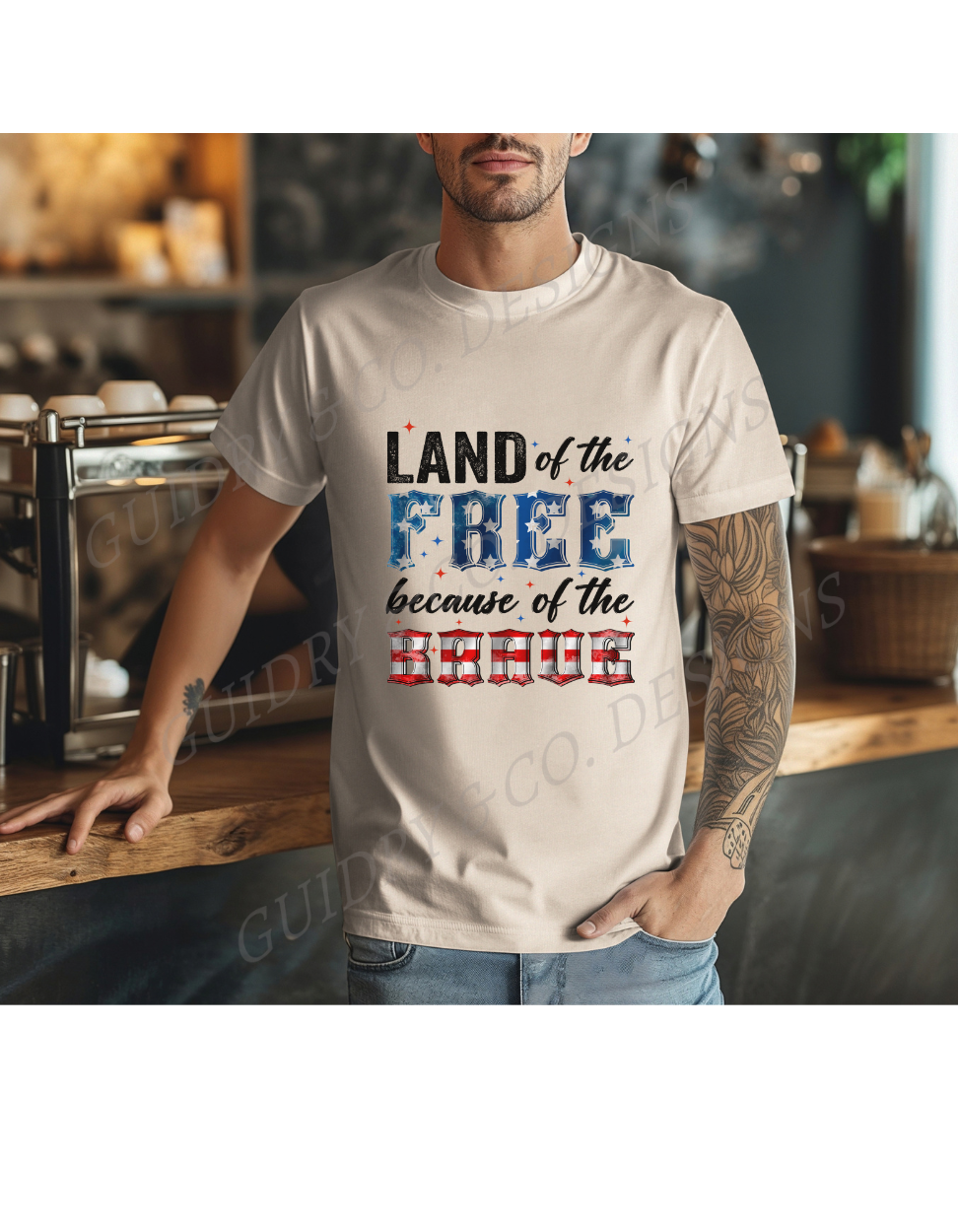Land Of The Free Because Of The Brave
