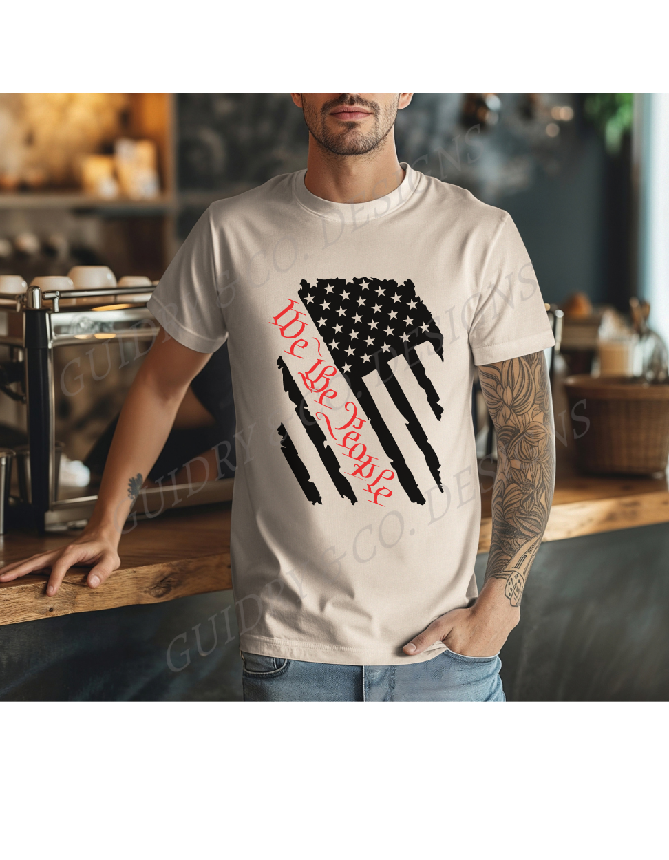 We The People Down Flag