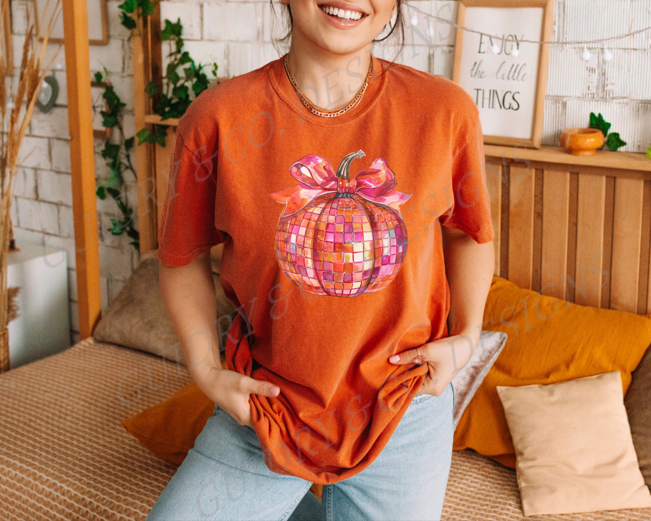 Comfort Color Disco Pumpkin (PREORDER)