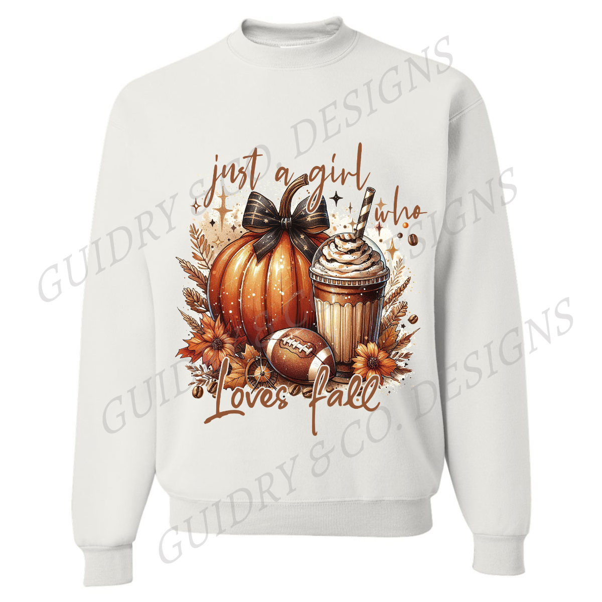 Just A Girl Who Loves Fall Sweatshirt