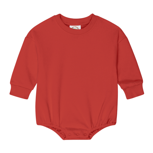 Baby Onesie Sweatshirt Romper WITH PATCH LIVE
