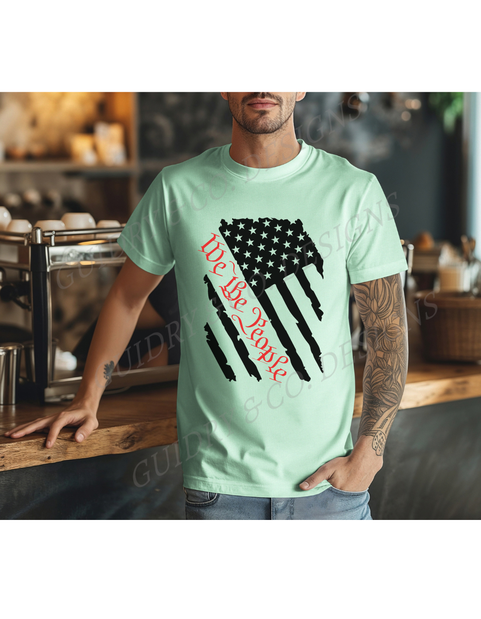 We The People Down Flag