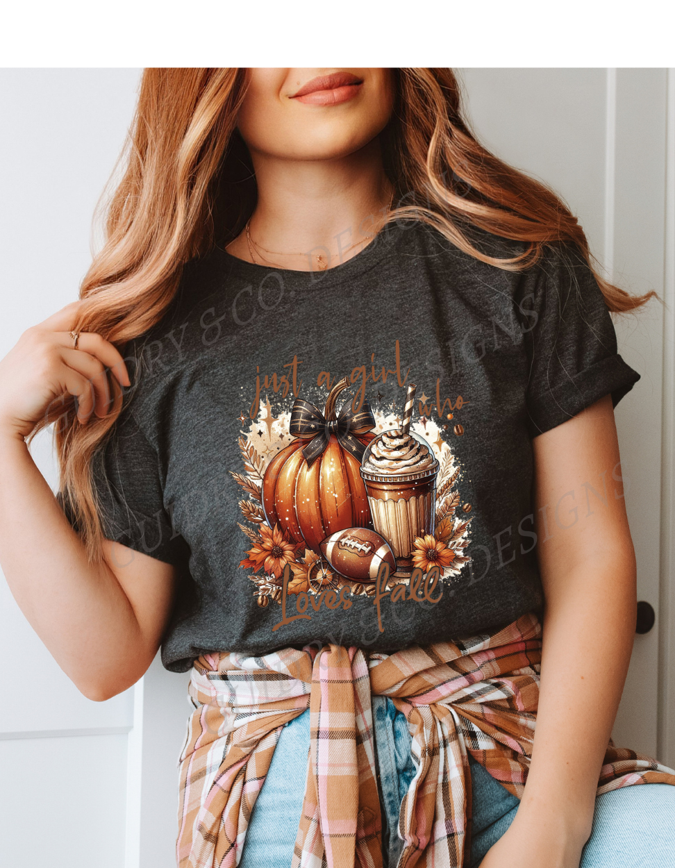 Just A Girl Who Loves Fall (Bella Canva)