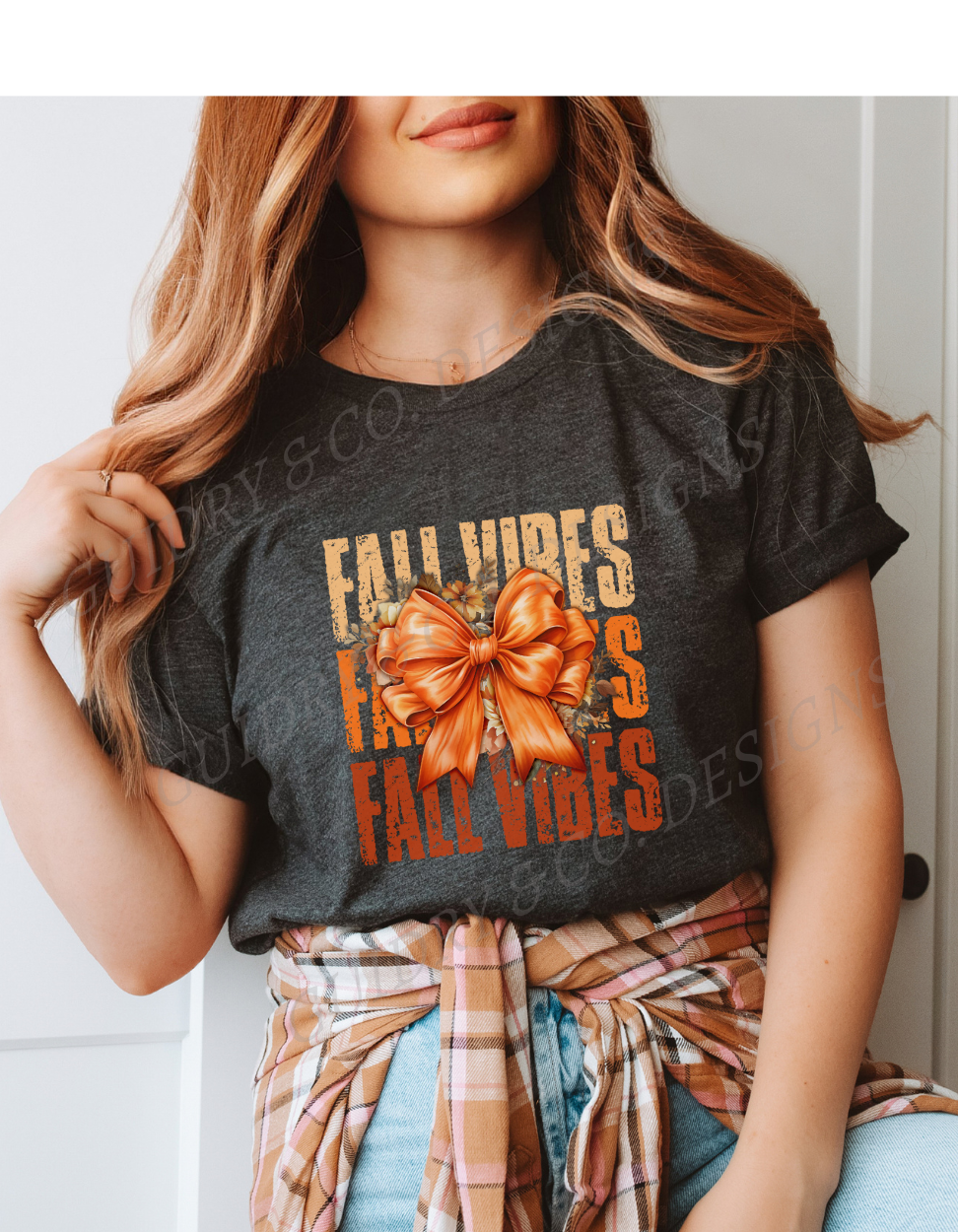 Fall Vibes Bow (Bella Canva)