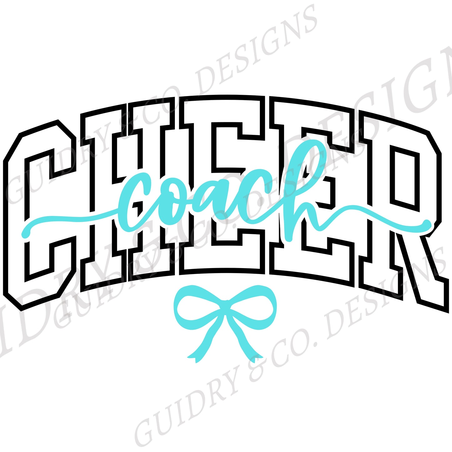 Cheer Coach DTF Design for Shirts Color Comfort