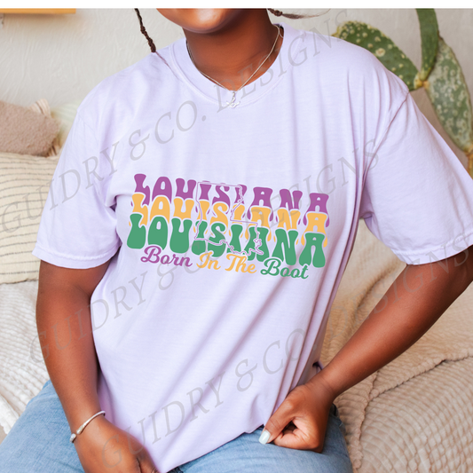 Louisiana Born In The Boot