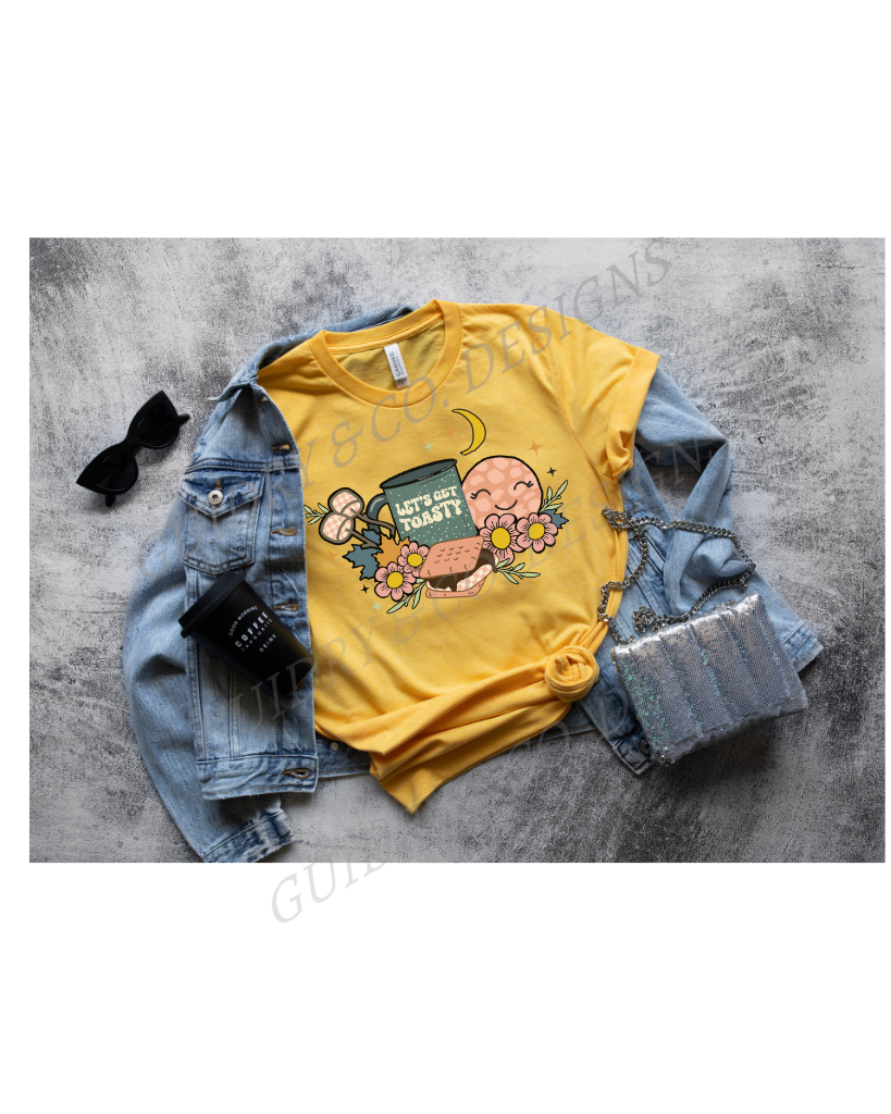 Let's Get Toasty Distressed
