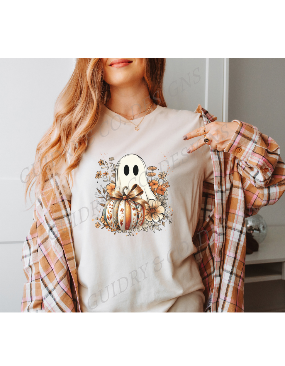 Ghost Pumpkin Floral (PREORDER)