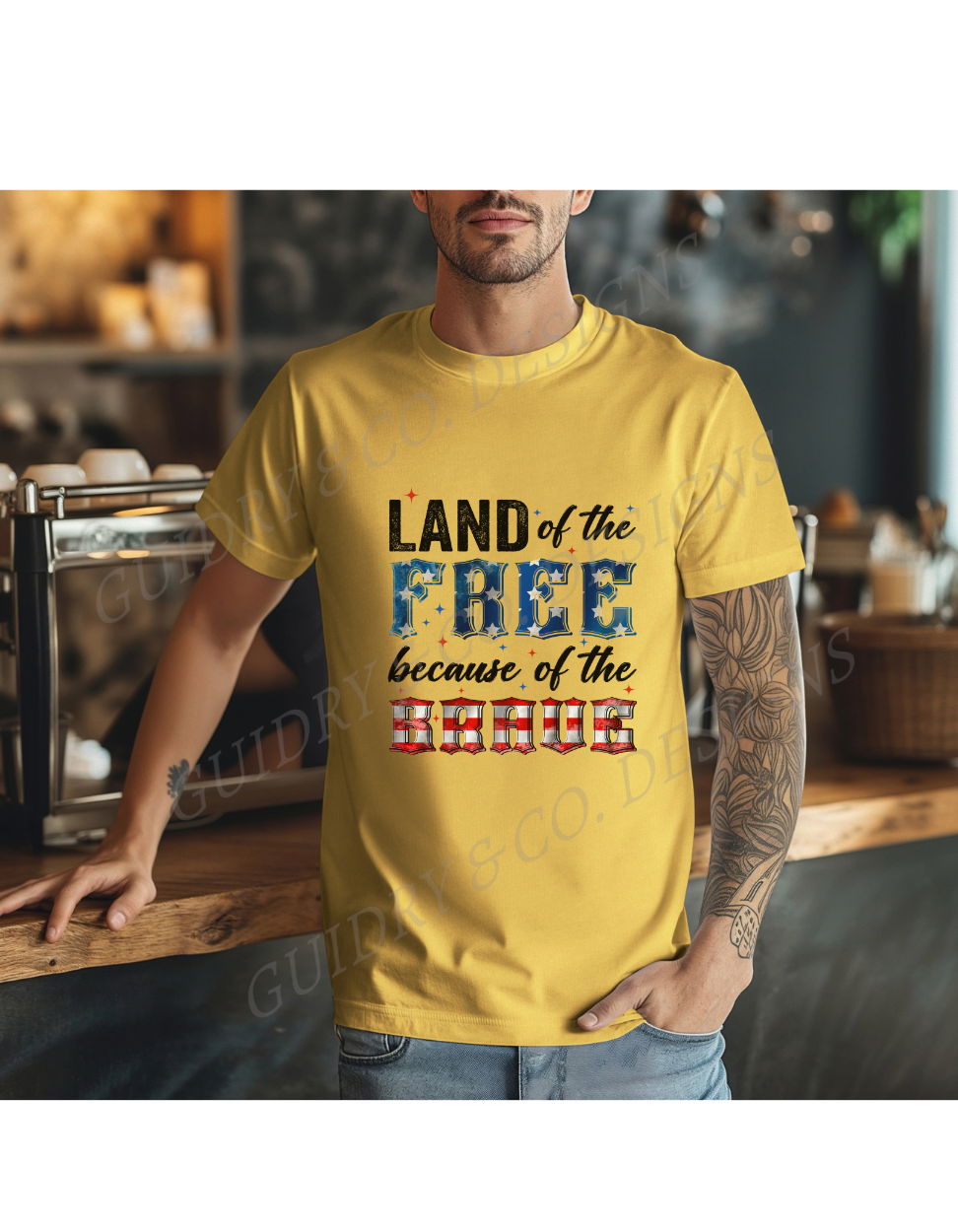 Land Of The Free Because Of The Brave
