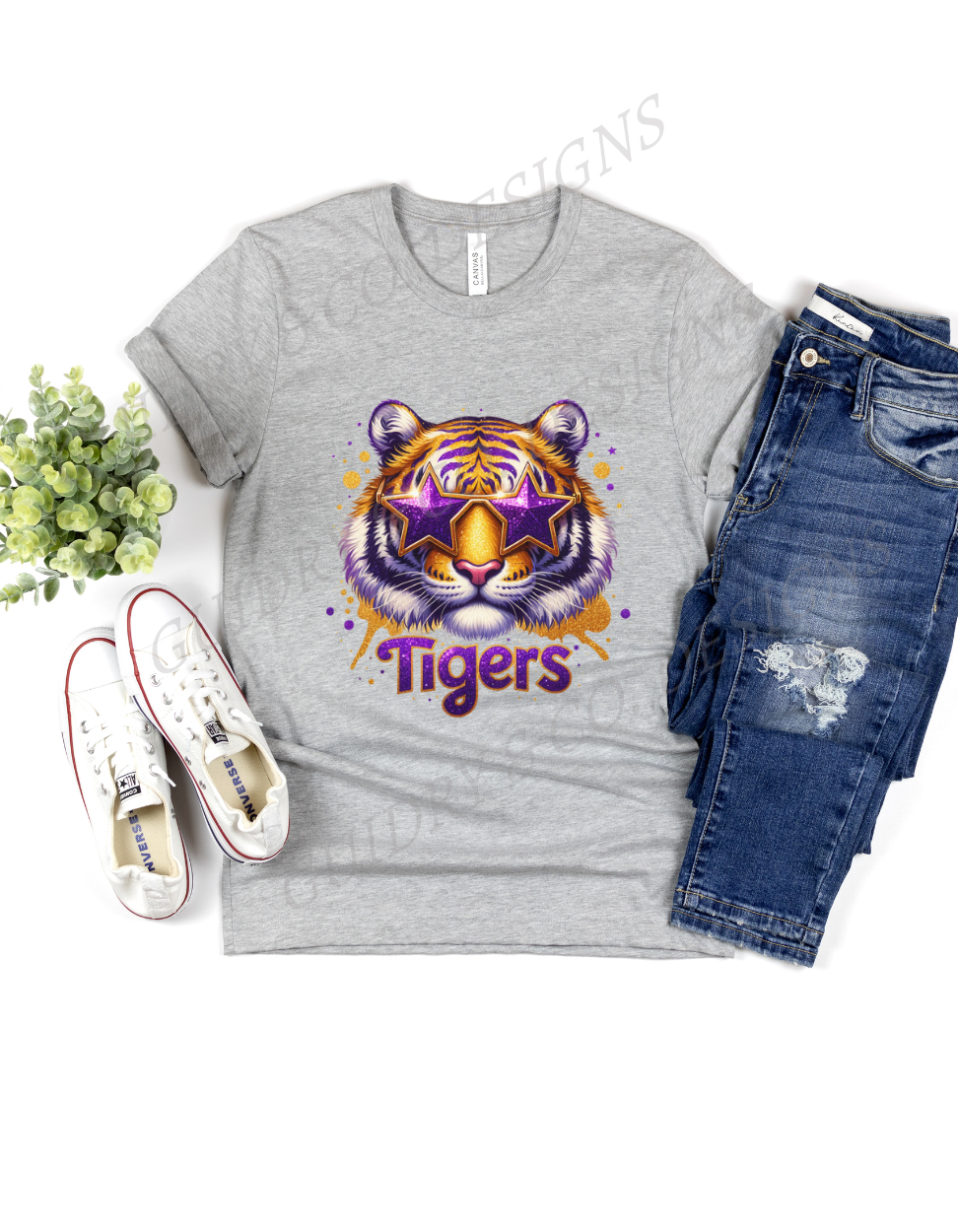 Tiger Bling Star (Bella Canva)