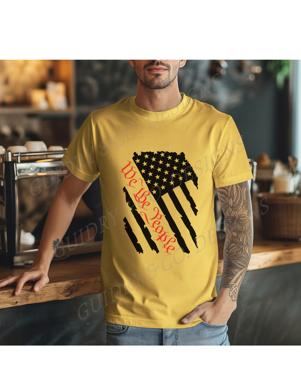 We The People Down Flag