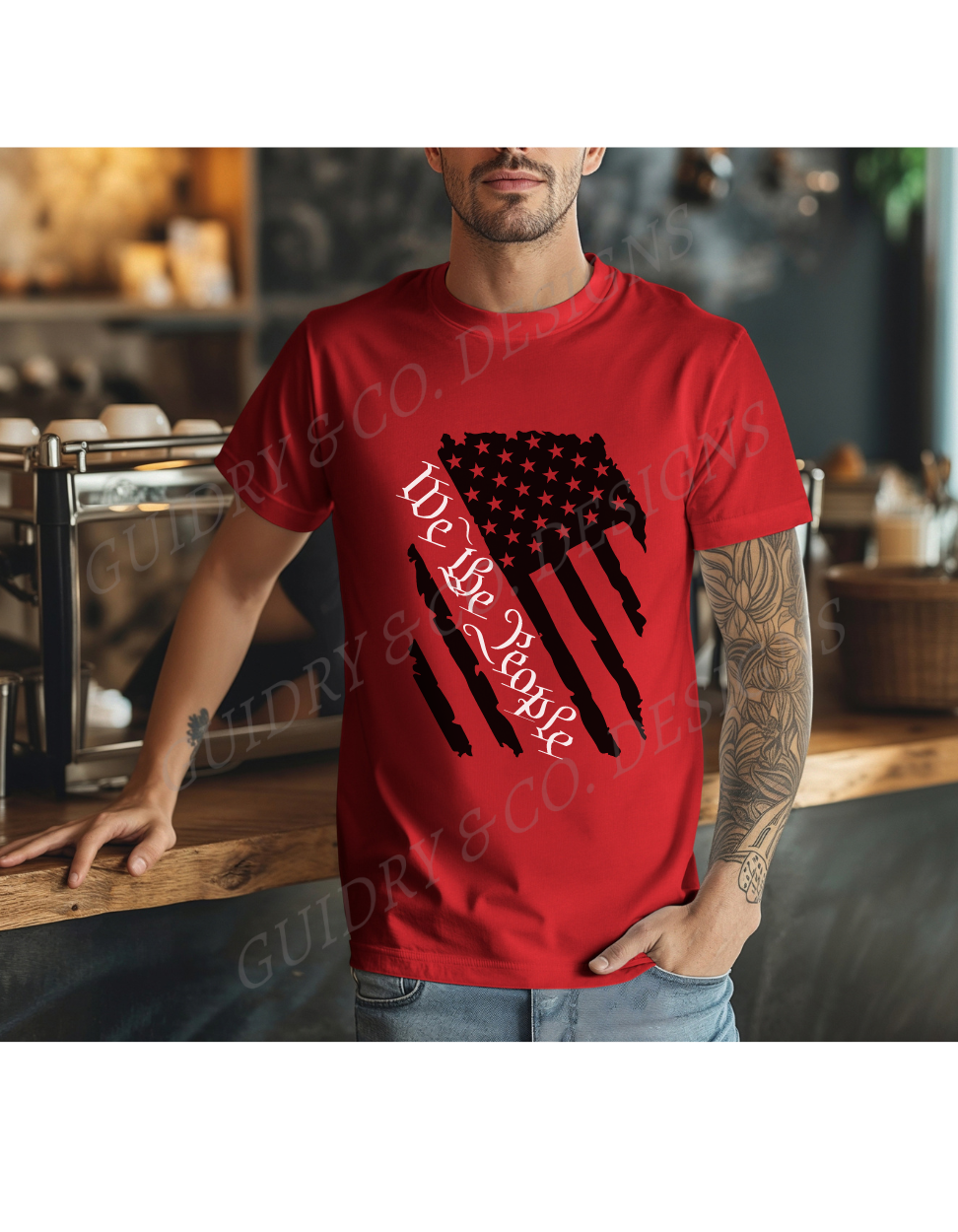 We The People Down Flag