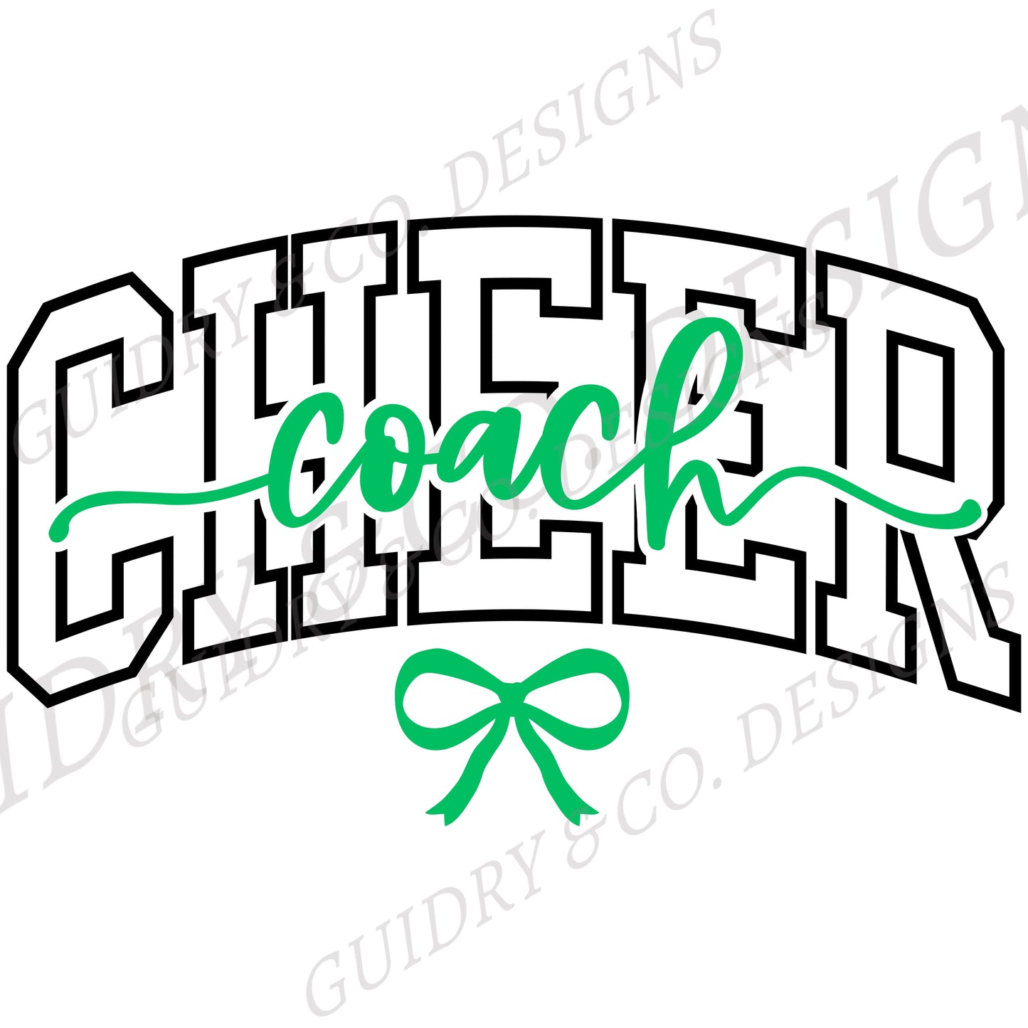 Cheer Coach DTF Design for Shirts Color Comfort