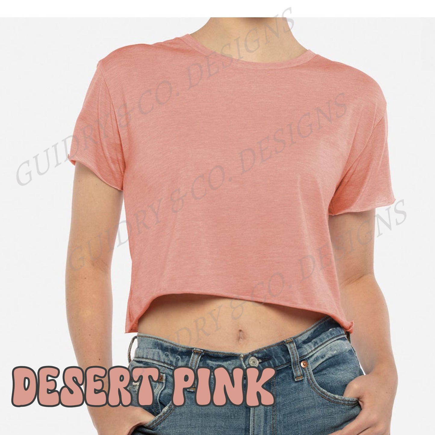 DTF DESIGN ON NEXT LEVEL CROP TOP WOMEN