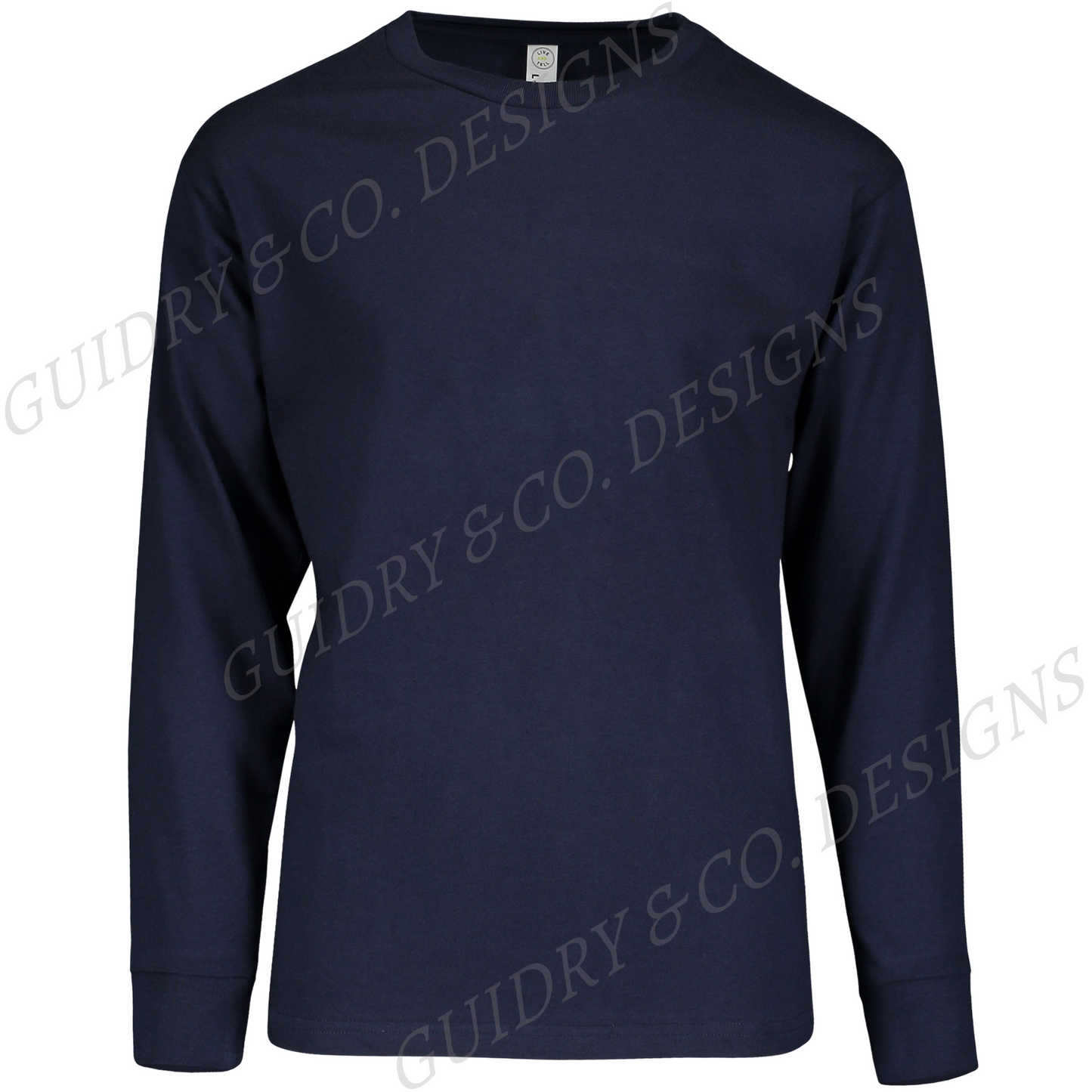Youth Long Sleeve Pick PATCH During live then color shirt