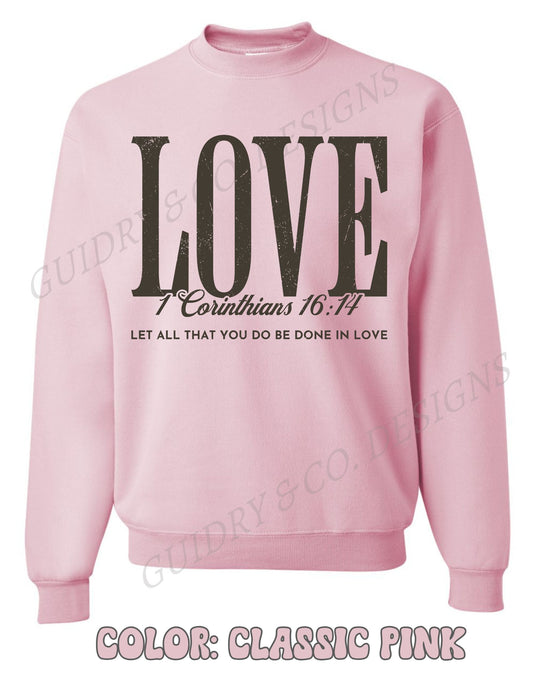 Christian Sweatshirt (Distressed style)