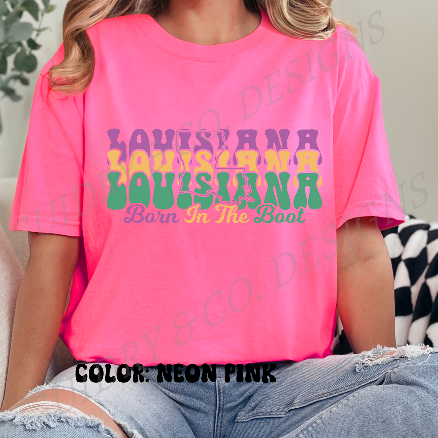 Louisiana Born In The Boot