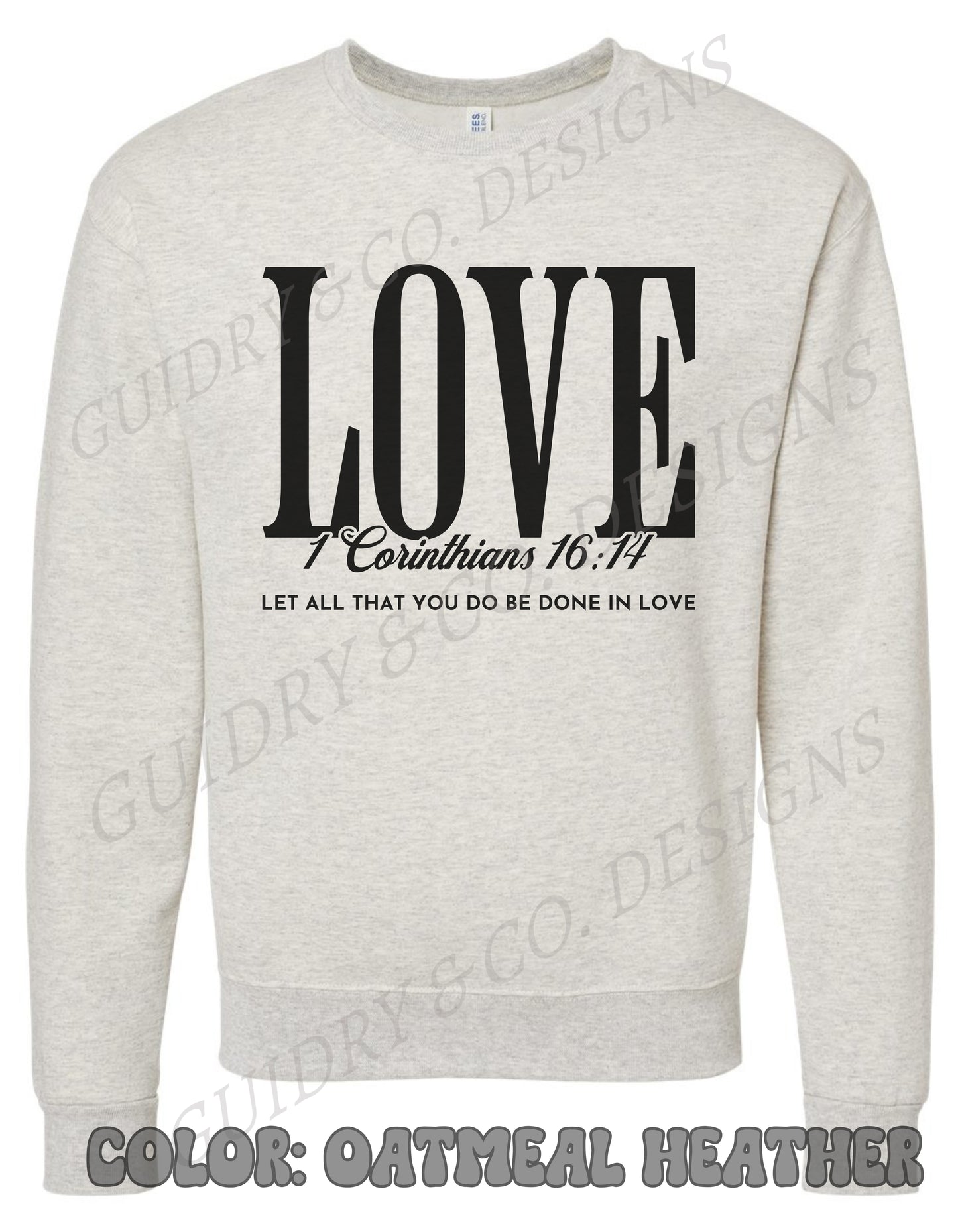 Christian Sweatshirt (Black Regular style)