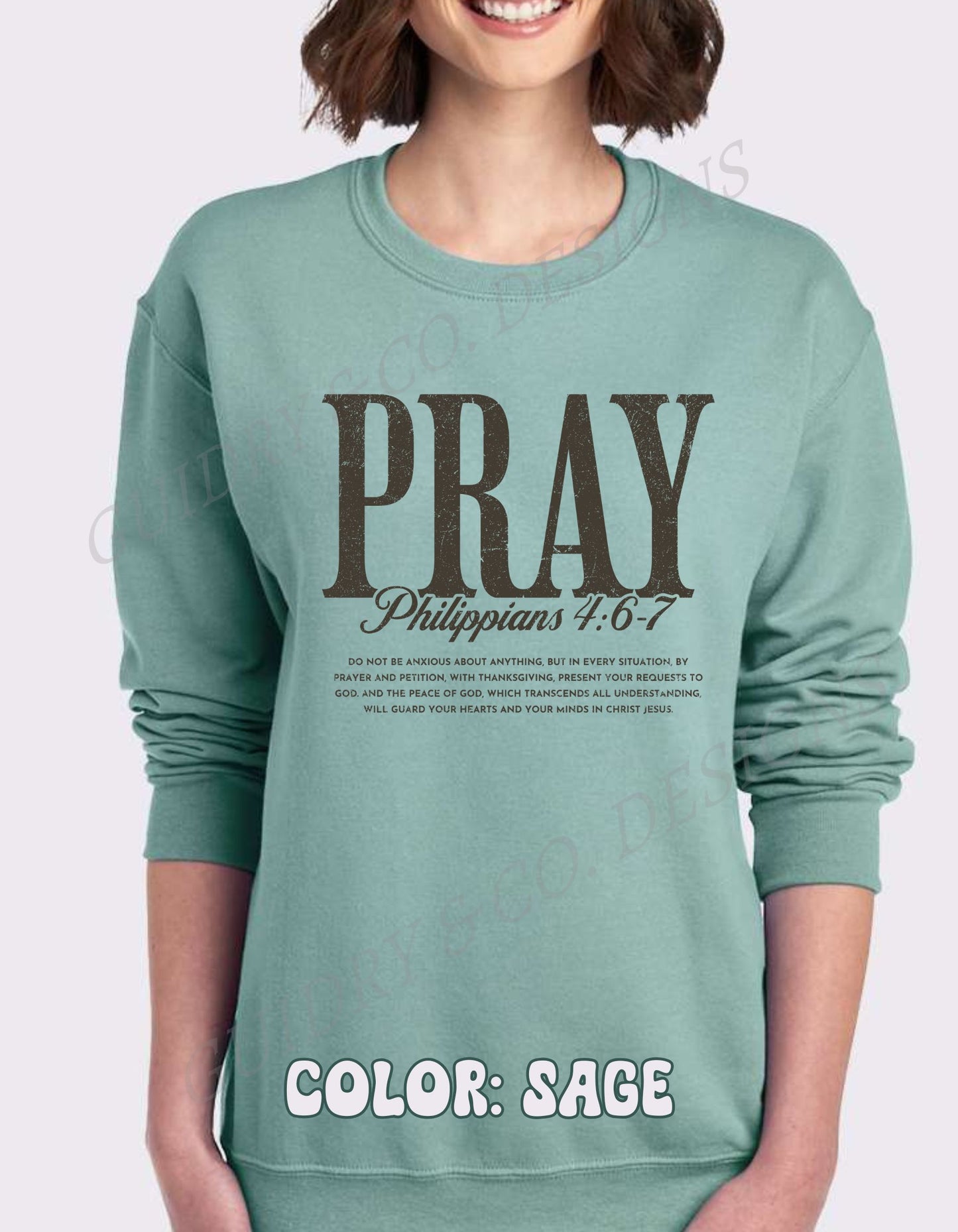 Christian Sweatshirt (Distressed style)