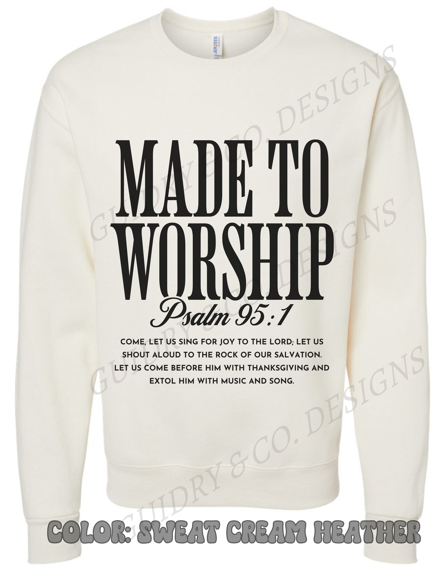 Christian Sweatshirt (Black Regular style)