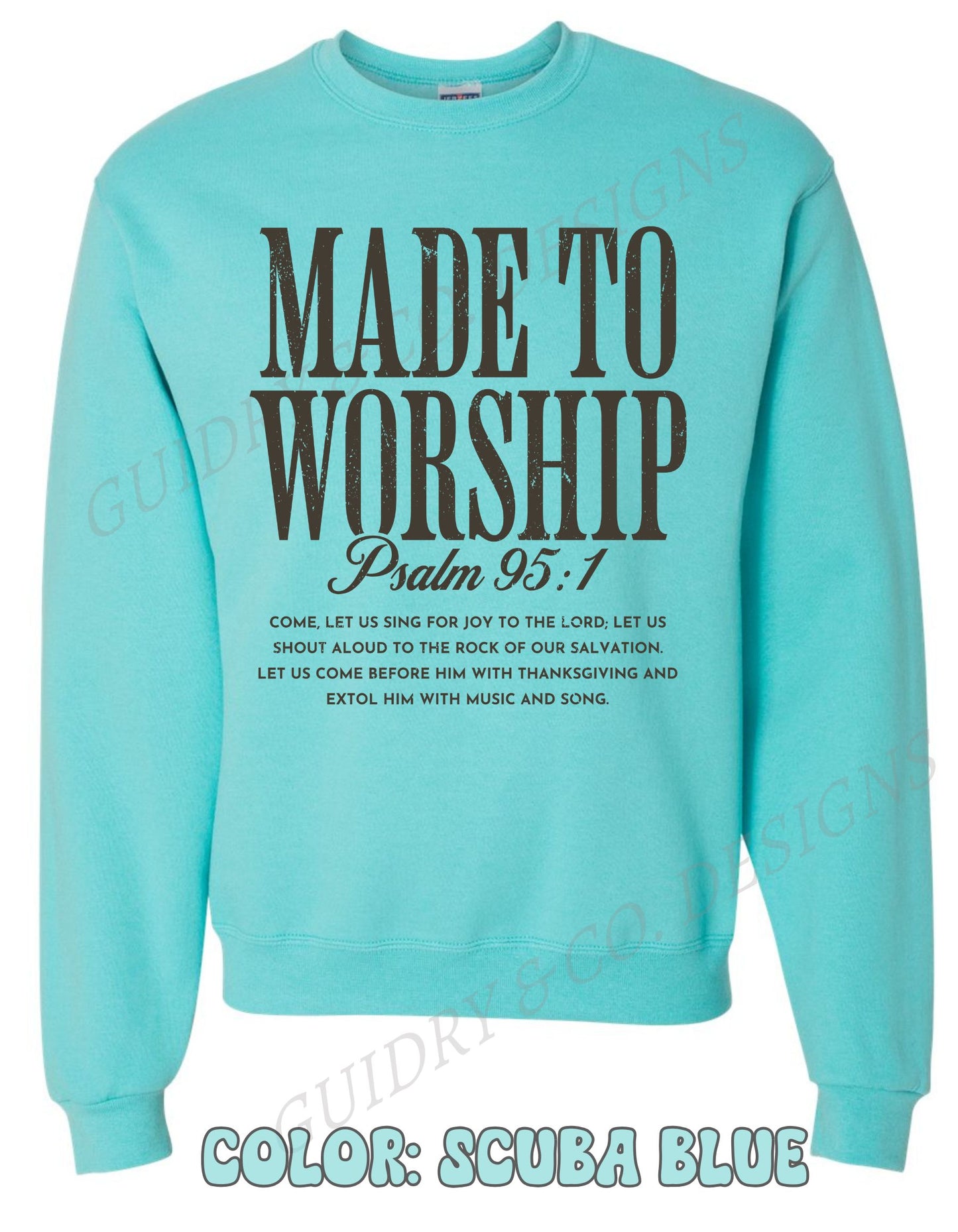 Christian Sweatshirt (Distressed style)