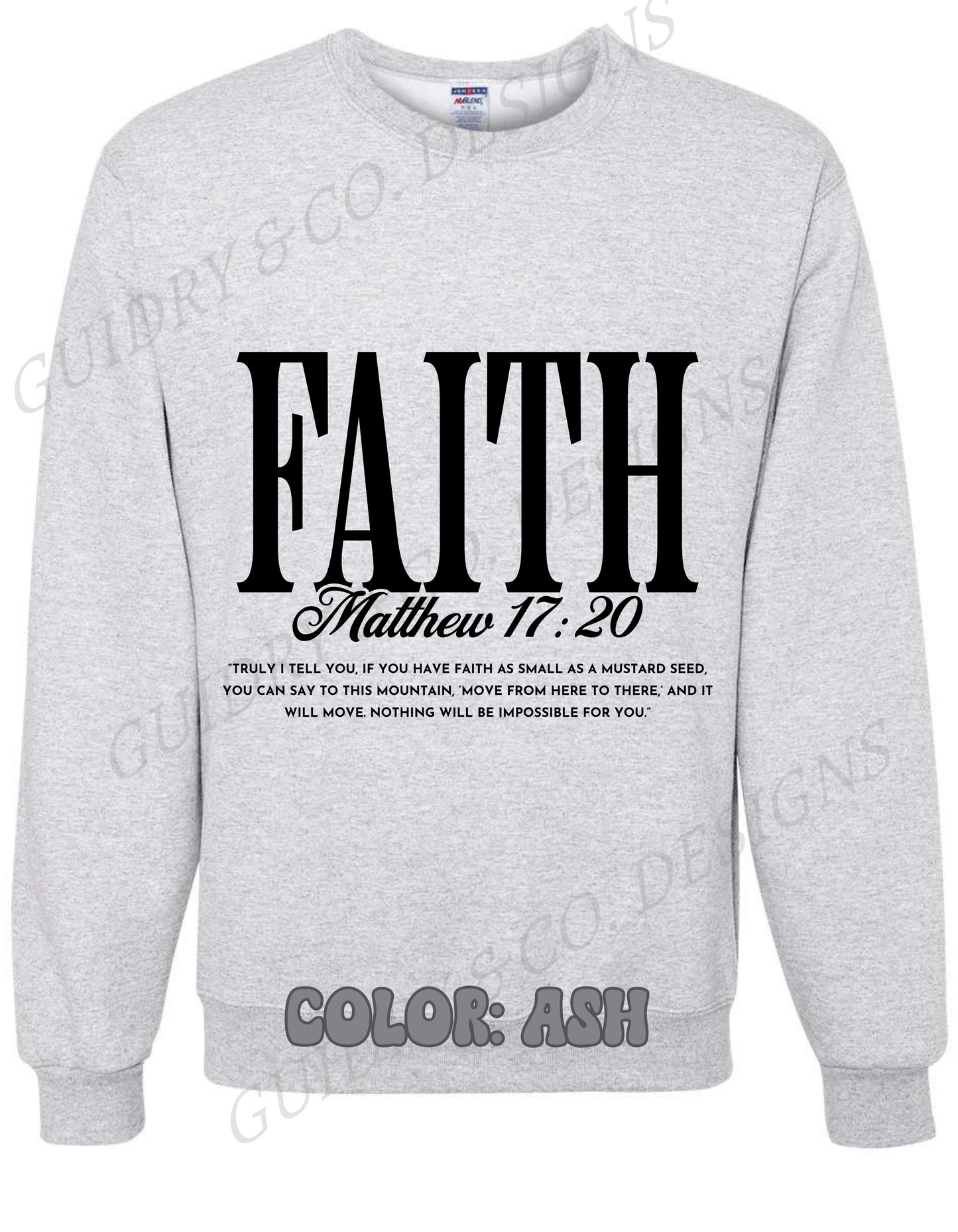 Christian Sweatshirt (Black Regular style)