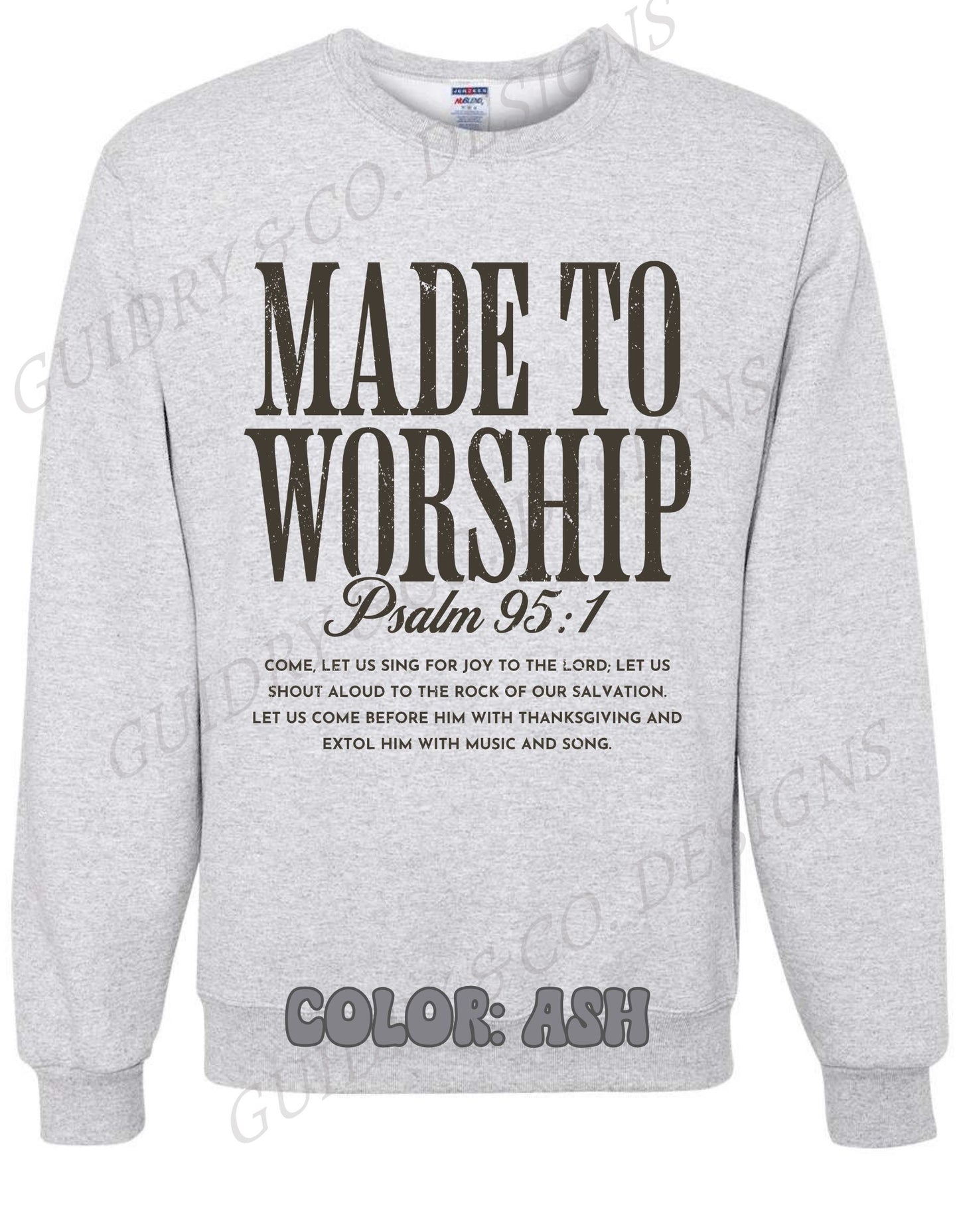 Christian Sweatshirt (Distressed style)