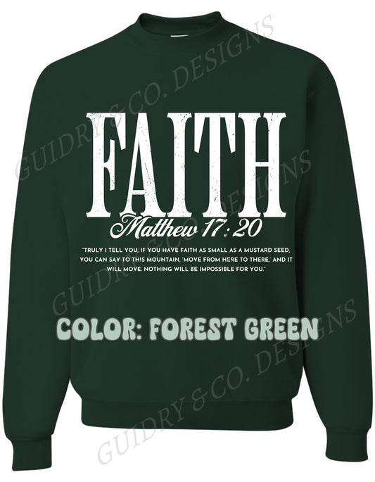Christian Sweatshirt (White distressed style)