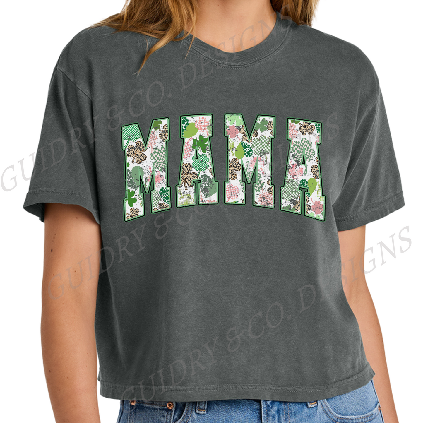 MAMA ST PATRICKS BOXY TEE COLOR COMFORT