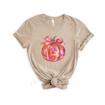 Disco Pumpkin Ball (Bella Canva) PREORER