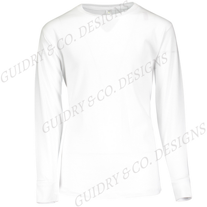 Youth Long Sleeve Pick PATCH During live then color shirt