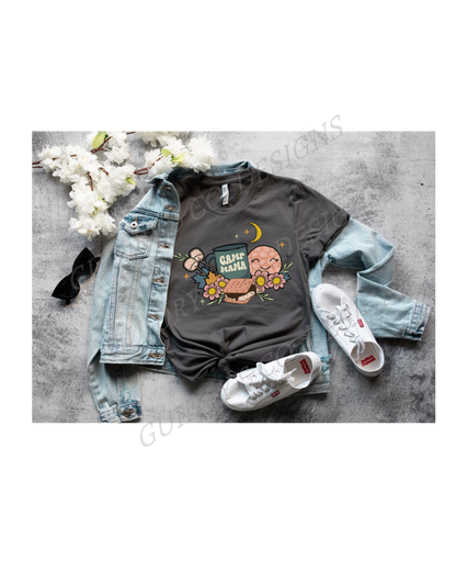 Camp Mama Distressed