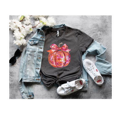 Disco Pumpkin Ball (Bella Canva) PREORER