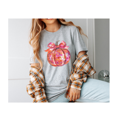 Disco Pumpkin Ball (Bella Canva) PREORER