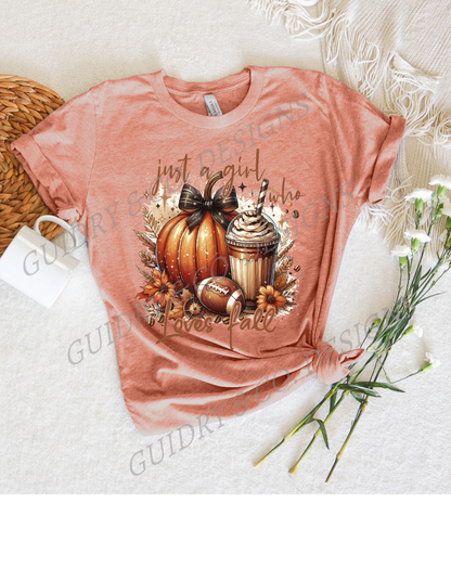 Just A Girl Who Loves Fall (Bella Canva)