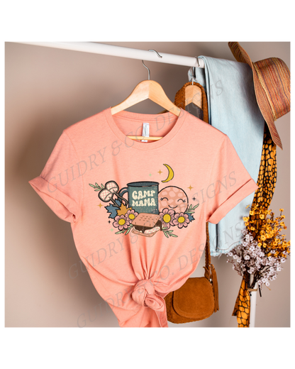 Camp Mama Distressed